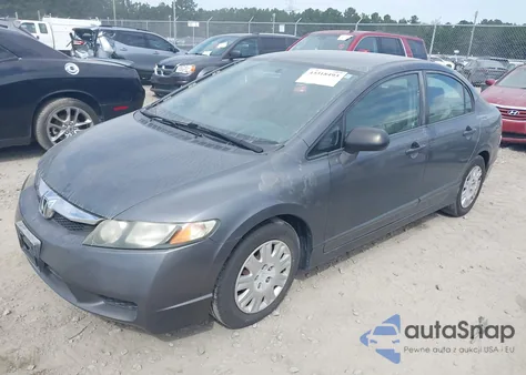 2010 Honda Civic Vp from USA, damaged, VIN 2HGFA1F34AH560360
